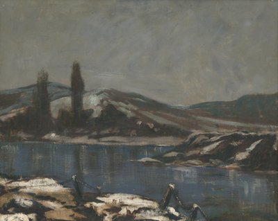 Považská Landscape by Laszlo Mednyanszky